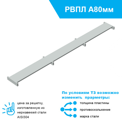 Решетка РВ-107.1000.20-ПЛ-НС
