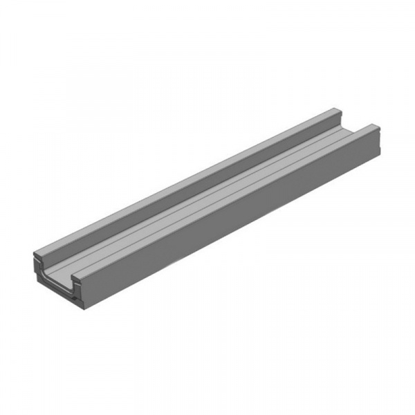 Бетонный лоток (мелкосидящий) BGF DN100, кл. C250, без уклона